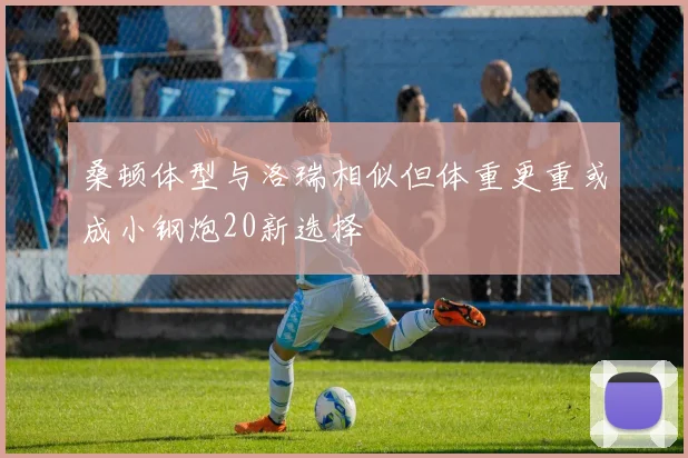 桑顿体型与洛瑞相似但体重更重或成小钢炮20新选择